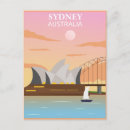 Zoek naar vintage australia briefkaarten Illustratie