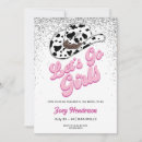 Zoek naar glitter bachelorette party uitnodigingen Elk persoon