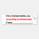 Zoek naar liberal bumperstickers Republikeins