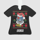 Zoek naar dinosaurus ornamenten Lelijke kersttrui