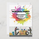 Zoek naar paintball verjaardag uitnodigingen Elk persoon