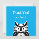 Zoek naar wijze uil kaarten Bedankt