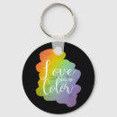 Zoek naar regenboog kleuren sleutelhangers Trots