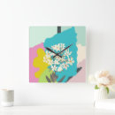 Zoek naar artistieke klokken Blauw