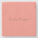 Zoek naar koraal onderzetters Voor haar