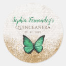 Zoek naar vintage vlinder stickers Groen