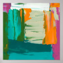 Zoek naar neon blauw posters Modern