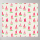 Zoek naar watermeloen achtergrond posters Naadloos