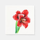 Zoek naar amaryllis servetten Rood