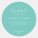 Zoek naar de blauw stickers Zelfgemaakt