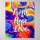 Zoek naar geloof hoop liefde posters Voor iedereen