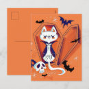 Zoek naar poes briefkaarten Halloween