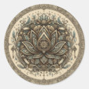 Zoek naar vintage kunst stickers Mandala