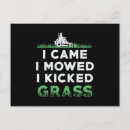 Zoek naar grasmaaier briefkaarten Tuin