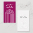 Zoek naar interieur visitekaartjes Typografie