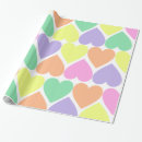 Zoek naar snoep hart cadeaupapier Pastel