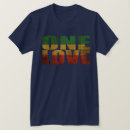 Zoek naar liefde tshirts Reggae
