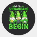 Zoek naar grappige kabouter stickers St patrick's dag