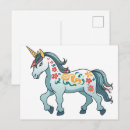 Zoek naar cartoon eenhoorn briefkaarten Paard