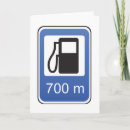 Zoek naar verkeersborden kaarten Benzinestation