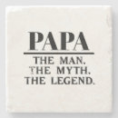 Zoek naar opa onderzetters Vaders dag
