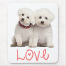 Zoek naar bichon frise muismatten Liefde
