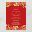 Zoek naar paisleys uitnodigingen Goud