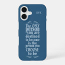 Zoek naar motivatie iphone hoesjes Citaat
