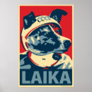 Zoek naar dogs in space posters Laika