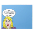 Zoek naar funny notitieblokken Illustratie