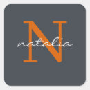 Zoek naar monogram stickers Initiële