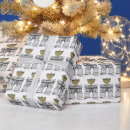 Zoek naar chanoeka cadeaupapier Menorah