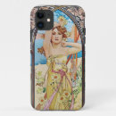 Zoek naar alphonse mucha iphone hoesjes Bloemen