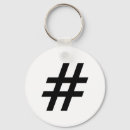 Zoek naar hashtags sleutelhangers Label