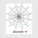 Zoek naar spinnenweb stickers Eenvoudig