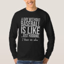 Zoek naar honkbal tshirts Grappig