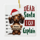Zoek naar teckel kerstdecoratie Doxie