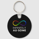 Zoek naar oneindig sleutelhangers Autistisch