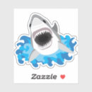 Zoek naar grote witte haai stickers Voor kinderen