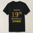 Zoek naar gouden heren tshirts Gelukkige verjaardag