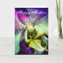 Zoek naar paarse orchidee briefkaarten Moeder
