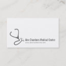 Zoek naar stethoscopen visitekaartjes Stethoscoop