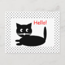 Zoek naar grappige zwarte kat briefkaarten Voor kinderen
