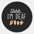 Zoek naar doof stickers Amerikaanse gebarentaal