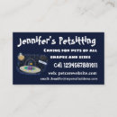 Zoek naar robot visitekaartjes Illustratie