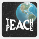 Zoek naar aarde planeet stickers Universum