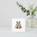 Zoek naar grappige panda visitekaartjes Cartoon