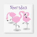 Zoek naar grappige flamingo magneten Roze