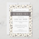 Zoek naar vertrek uitnodigingen Pensionering