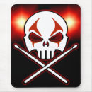 Zoek naar zwaar metaal muismatten Schedel